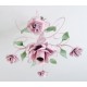 Lustre de ferro com flores infantil 